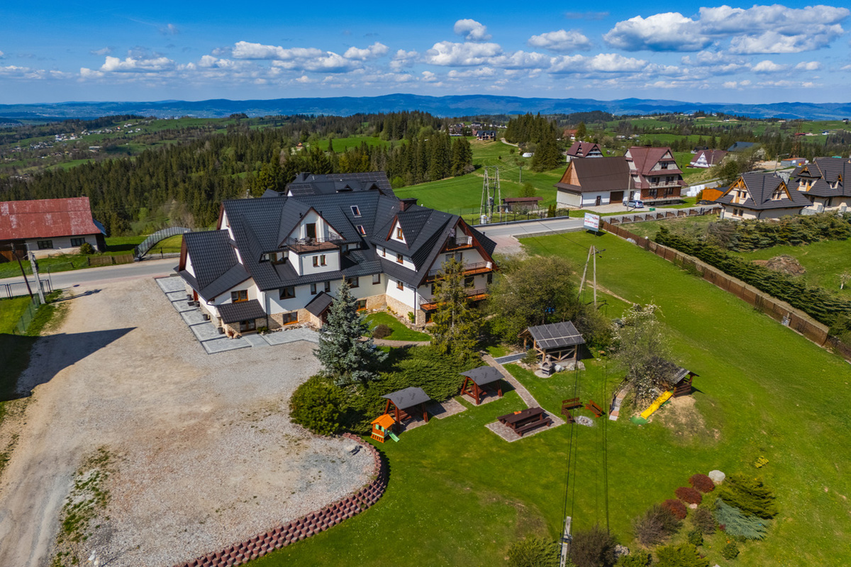 Widok Gliczarów Górny